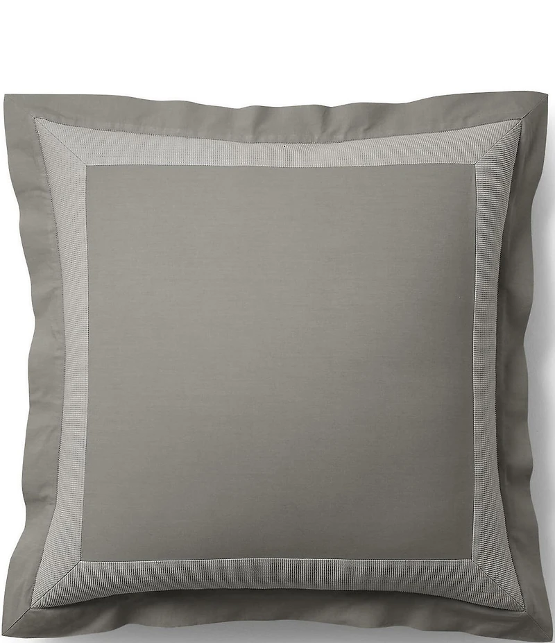 Lauren Ralph Lauren Sascha Woven Mitered Stripe Euro Sham