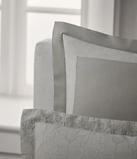 Lauren Ralph Lauren Sascha Woven Mitered Stripe Euro Sham
