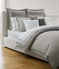 Lauren Ralph Lauren Sascha Woven Mitered Stripe Euro Sham