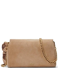 Lauren Ralph Lauren Scarf Trim Turn-Lock Wristlet Crossbody Bag