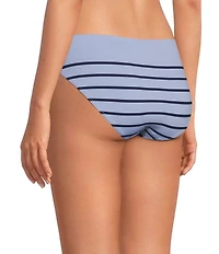 Lauren Ralph Lauren Seamless Striped Jersey Bikini Panty