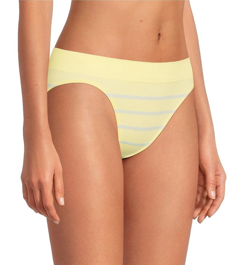Lauren Ralph Lauren Seamless Striped Jersey Bikini Panty