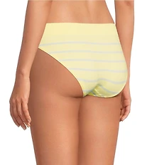 Lauren Ralph Lauren Seamless Striped Jersey Bikini Panty