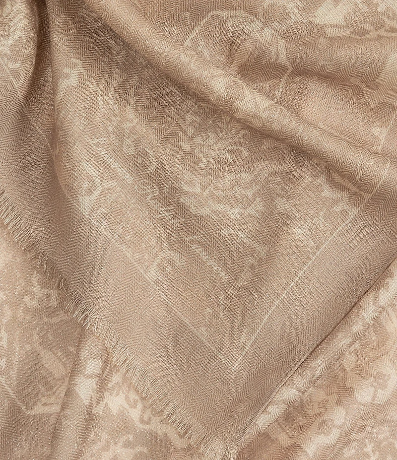 Lauren Ralph Lauren Sequin Medallion Wrap Scarf