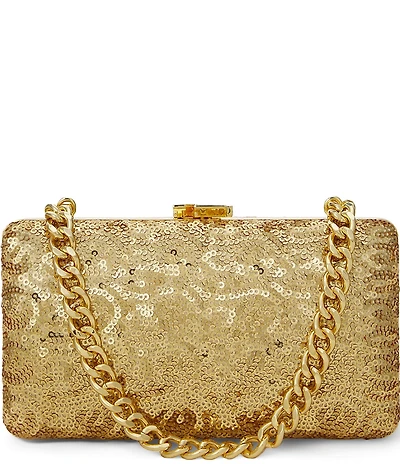 Lauren Ralph Lauren Sequined Small Franki Clutch