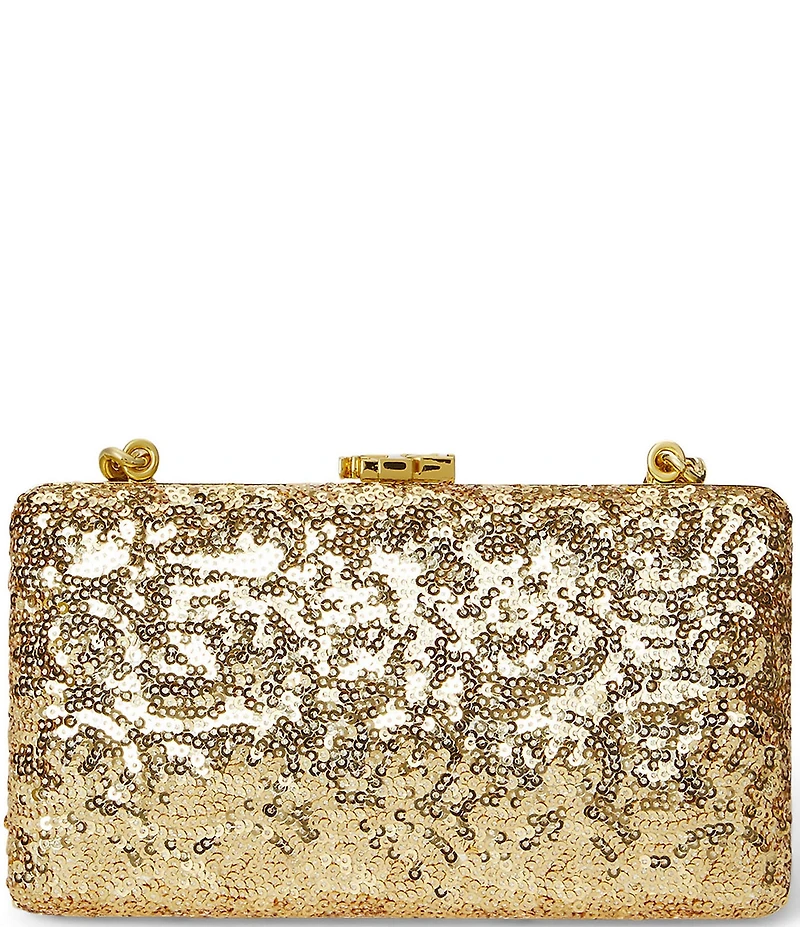 Lauren Ralph Lauren Sequined Small Franki Clutch
