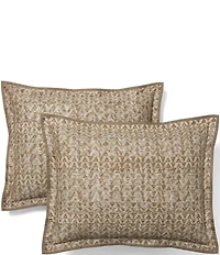 Lauren Ralph Lauren Sierra Chevron Motif Cotton Duvet Cover Mini Set