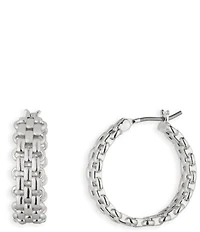 Lauren Ralph Lauren Small Chain Hoop Earrings