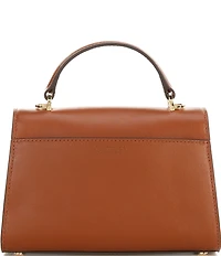 Lauren Ralph Lauren Farrah Small Leather Satchel Bag