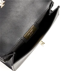 Lauren Ralph Lauren Farrah Small Leather Satchel Bag