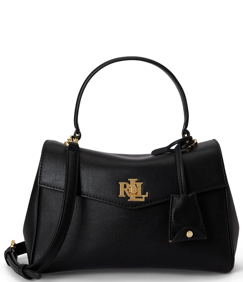 Lauren Ralph Lauren Small Farrah Solid Soft Satchel Bag
