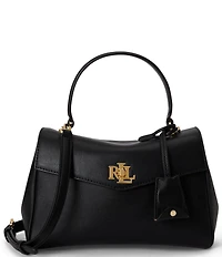 Lauren Ralph Lauren Small Farrah Solid Soft Satchel Bag
