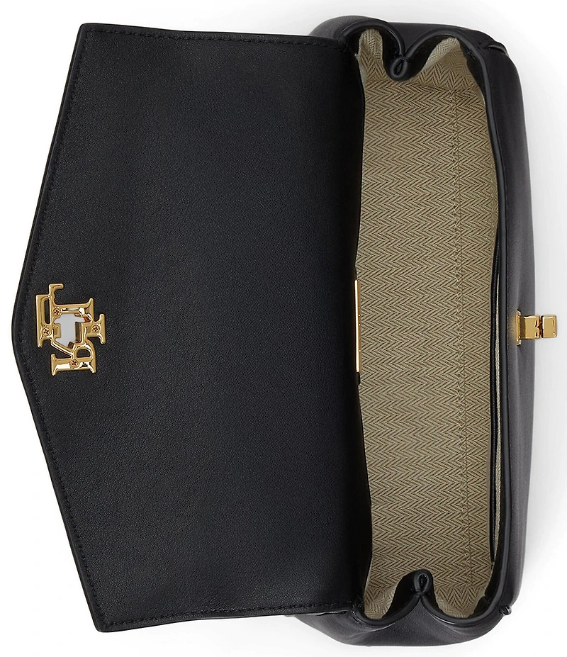 Lauren Ralph Lauren Small Farrah Solid Soft Satchel Bag