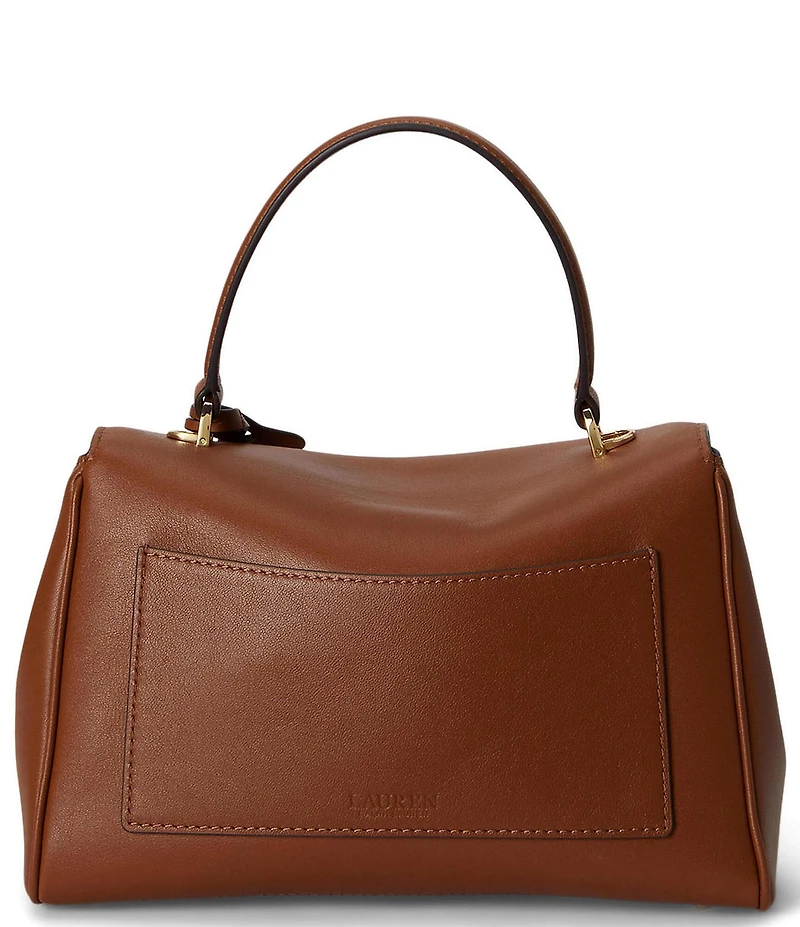 Lauren Ralph Lauren Small Farrah Solid Soft Satchel Bag