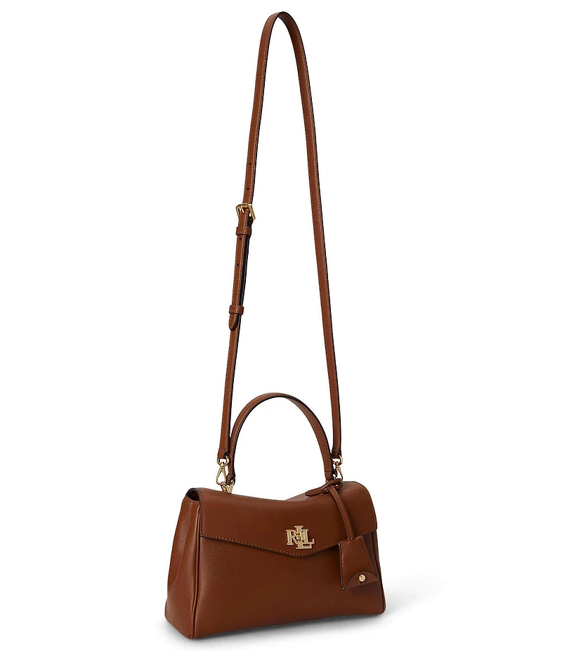 Lauren Ralph Lauren Small Farrah Solid Soft Satchel Bag