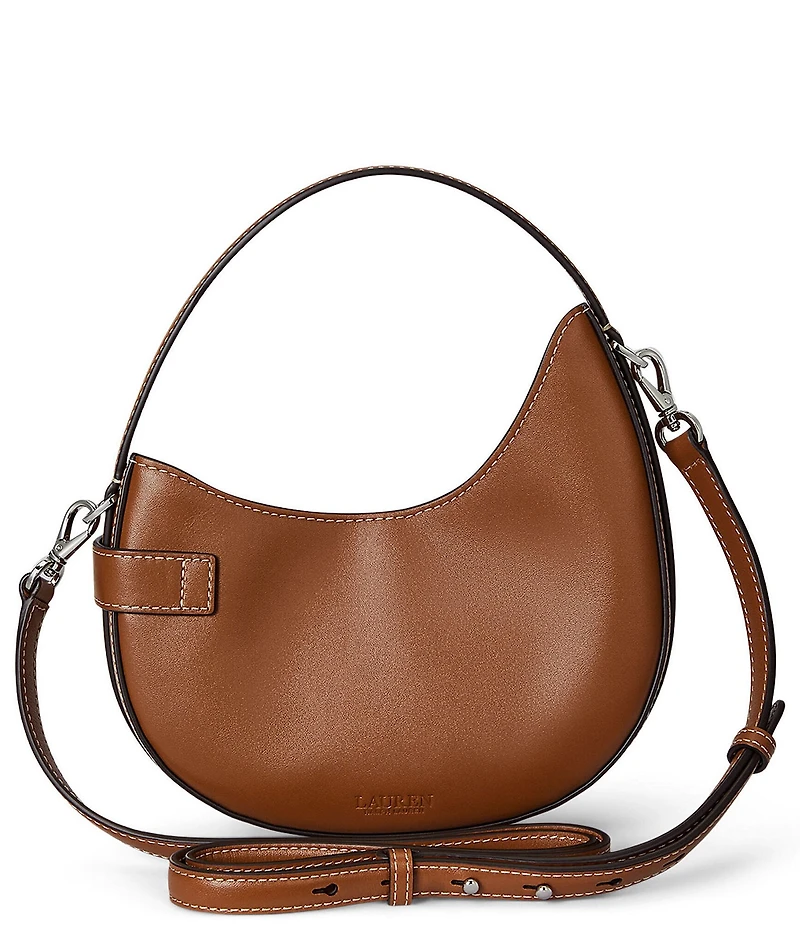 Lauren Ralph Lauren Tasha Small Leather Shoulder Bag