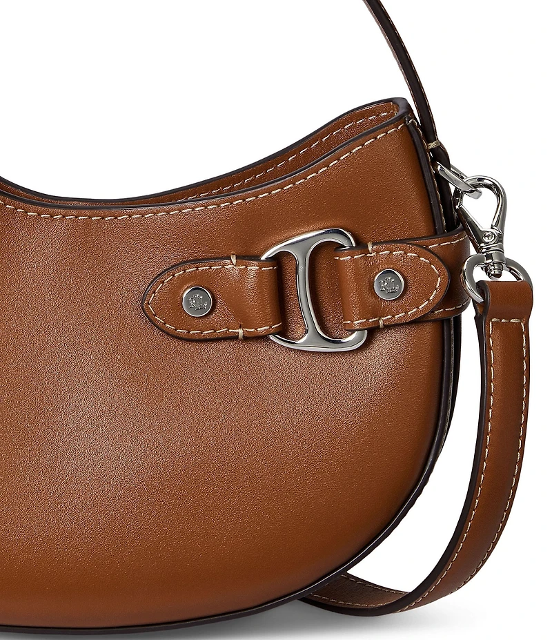 Lauren Ralph Lauren Tasha Small Leather Shoulder Bag
