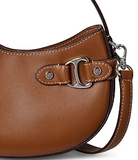 Lauren Ralph Lauren Tasha Small Leather Shoulder Bag