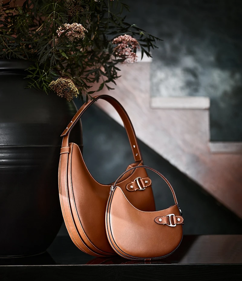 Lauren Ralph Lauren Tasha Small Leather Shoulder Bag