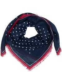 Lauren Ralph Lauren Spring Dot Square Scarf