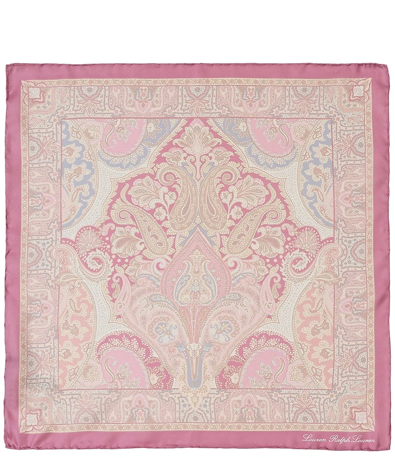Lauren Ralph Lauren Spring Paisley Square Scarf