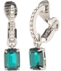 Lauren Ralph Lauren Stone Clip Hoop Drop Earrings