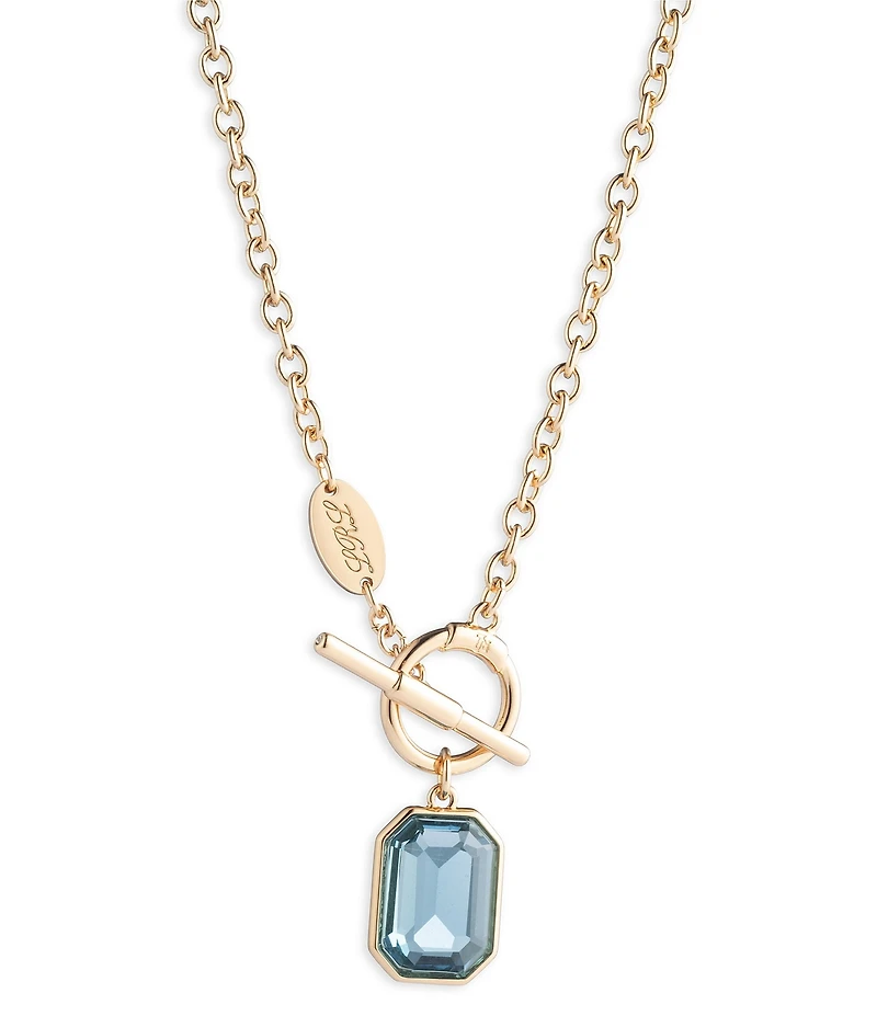Lauren Ralph Lauren Stone Short Pendant Necklace