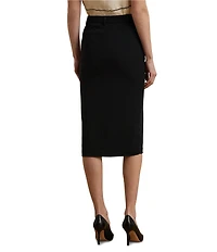 Lauren Ralph Lauren Stretch Cady Pencil Skirt