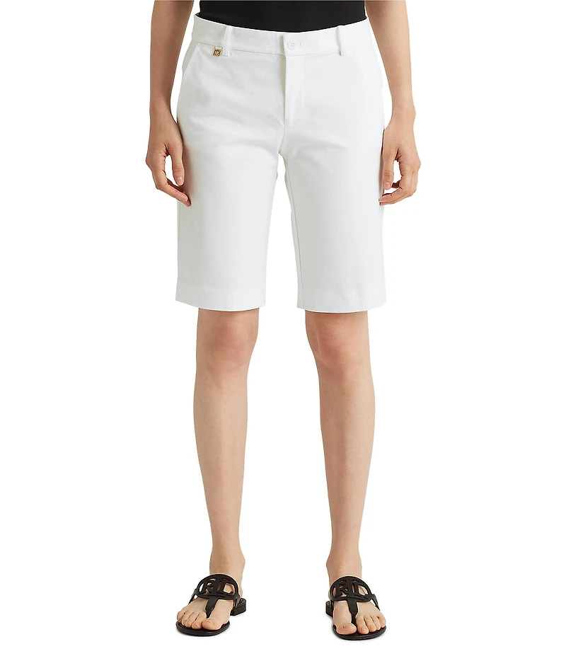 Lauren Ralph Lauren Stretch Cotton Shorts