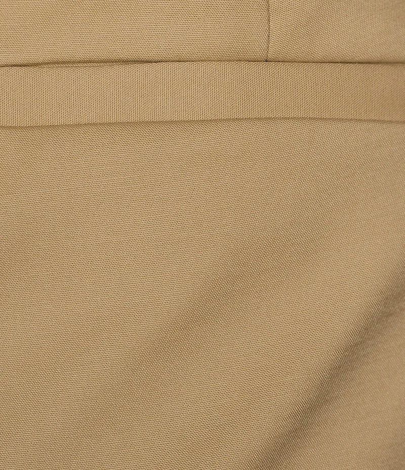 Lauren Ralph Lauren Stretch Cotton High Rise Pleated Shorts