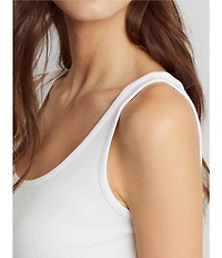 Lauren Ralph Lauren Stretch Cotton Tank Top