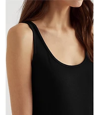 Lauren Ralph Lauren Stretch Cotton Tank Top