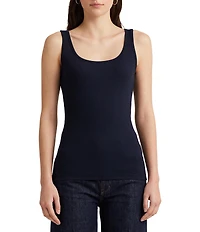 Lauren Ralph Lauren Stretch Cotton Tank Top