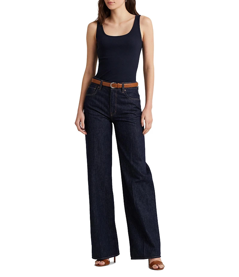 Lauren Ralph Lauren Stretch Cotton Tank Top
