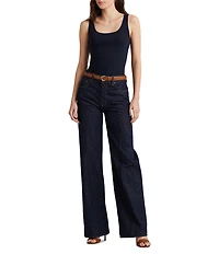 Lauren Ralph Lauren Stretch Cotton Tank Top