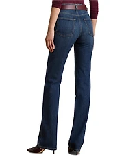 Lauren Ralph Lauren Stretch Denim High Rise Ankle Length Jeans