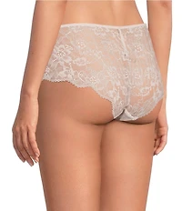 Lauren Ralph Lauren Stretch Lace Moderate Coverage Cheeky Hipster Panty