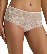 Lauren Ralph Lauren Stretch Lace Moderate Coverage Cheeky Hipster Panty