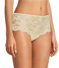 Lauren Ralph Lauren Stretch Lace Moderate Coverage Cheeky Hipster Panty