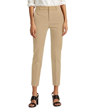 Lauren Ralph Lauren Stretch Mid Rise Skinny Leg Pants