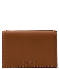 Lauren Ralph Lauren Tasha Studded Leather Small Card Case