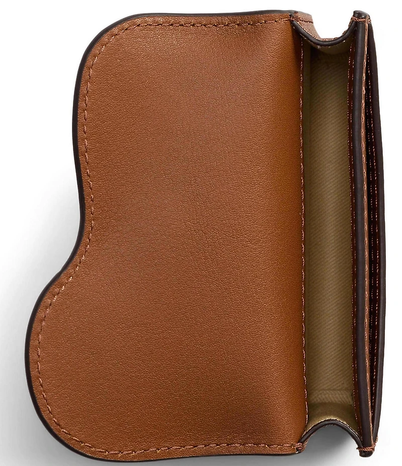 Lauren Ralph Lauren Tasha Studded Leather Small Card Case