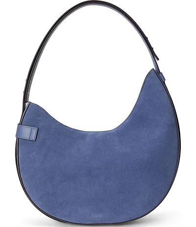 Lauren Ralph Lauren Tasha Large Suede Shoulder Bag