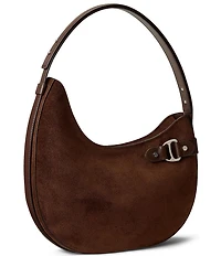 Lauren Ralph Lauren Suede Tasha Shoulder Bag
