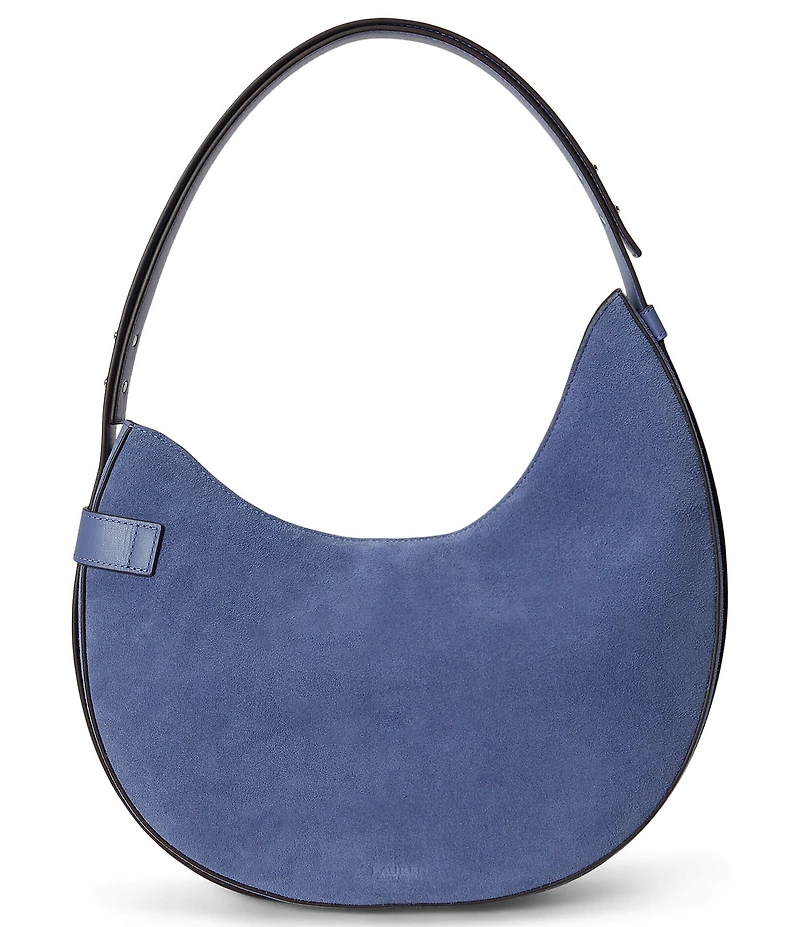 Lauren Ralph Lauren Tasha Large Suede Shoulder Bag