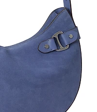 Lauren Ralph Lauren Tasha Large Suede Shoulder Bag