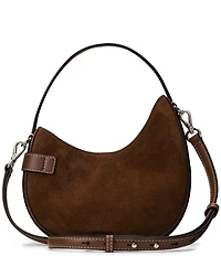 Lauren Ralph Lauren Tasha Small Suede Shoulder Bag