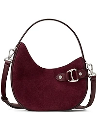Lauren Ralph Lauren Tasha Small Suede Shoulder Bag