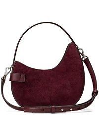 Lauren Ralph Lauren Tasha Small Suede Shoulder Bag