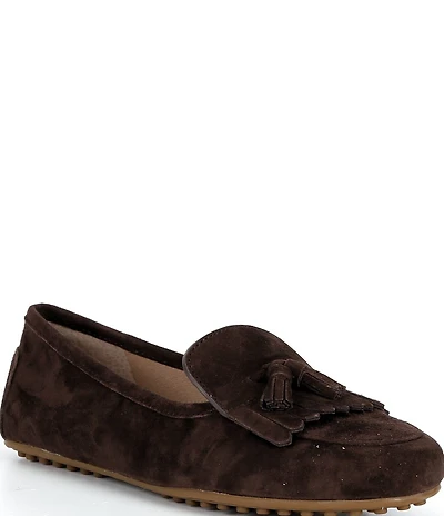 Lauren Ralph Lauren Suede Tayte Kiltie Drivers